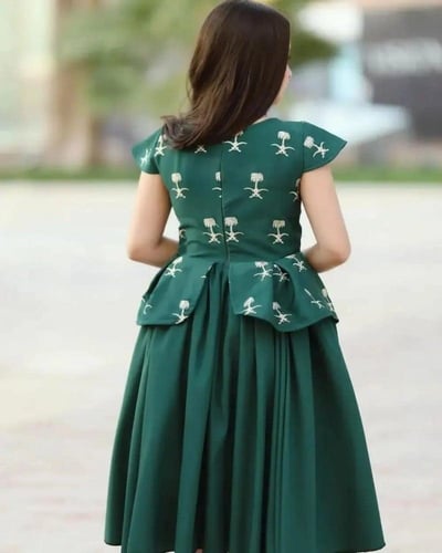 فستان اليوم الوطني