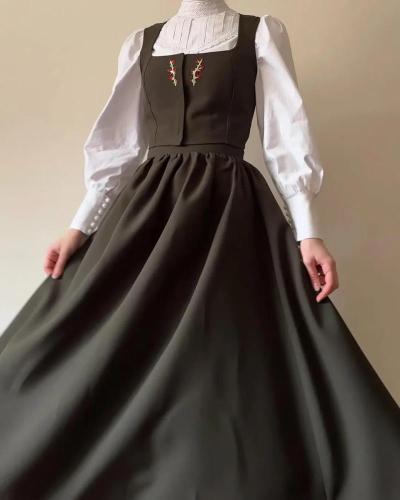 مريول مدرسي بتصميم أنيق