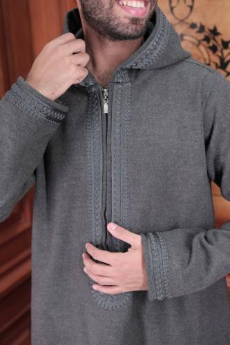 ثوب مغربي شتوي فاخر