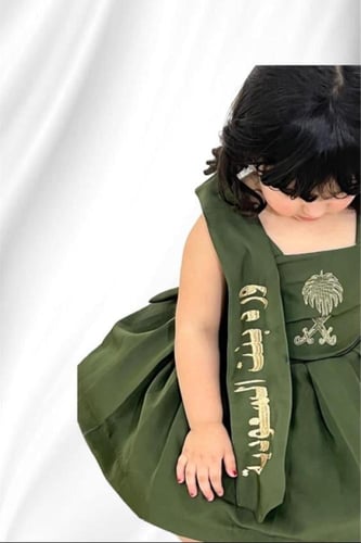 فستان بنت السعودية