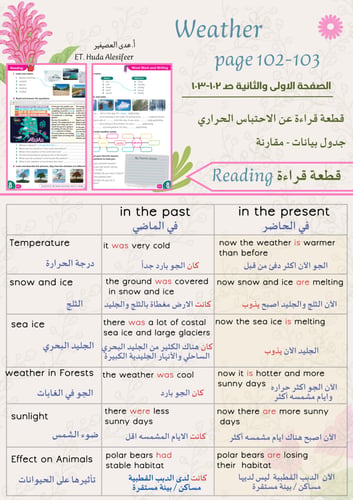 TOP GOAL 1 - Weather