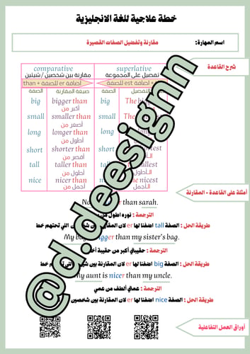 TOP GOAL - خطة علاجية للصفات القصيرة