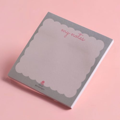 نوتة لاصقة بألوان الباستيل