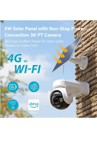 كاميرا مراقبة بالطاقة الشمسية