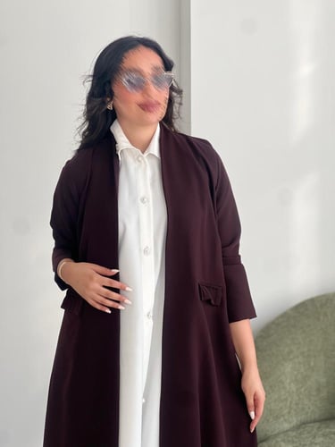 عباية نوره مع فستان