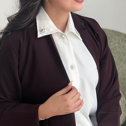 عباية نوره مع فستان