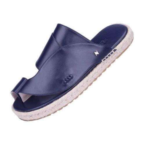 نعال نقوة ماربيا كحلي كلاسيك