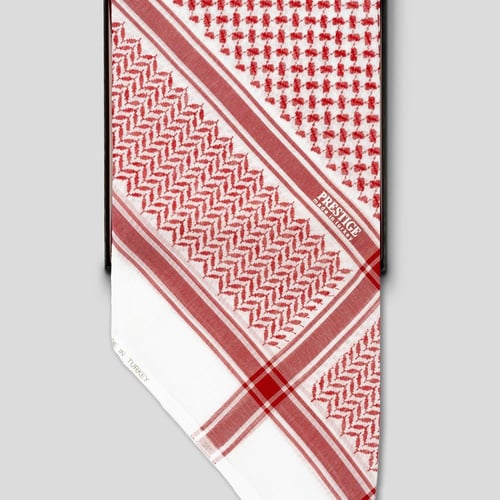 شماغ برستيج احمر