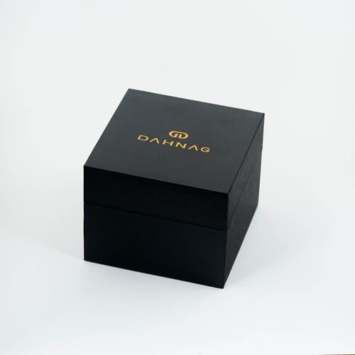 ساعة يد رجالية فضي مينا ابيض الدهنج DW3113