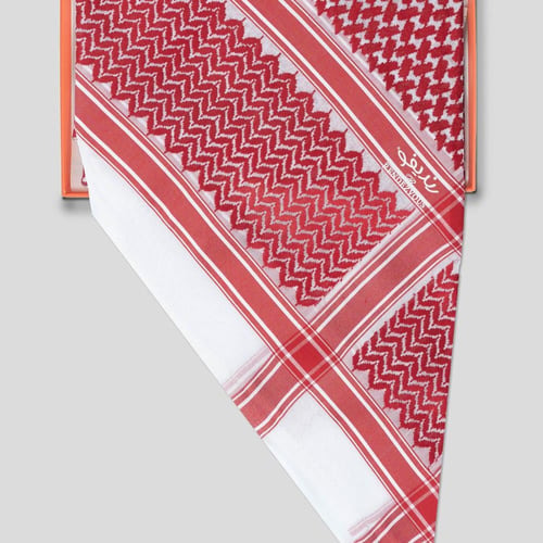 شماغ رنديفو احمر كلاسيك RED5