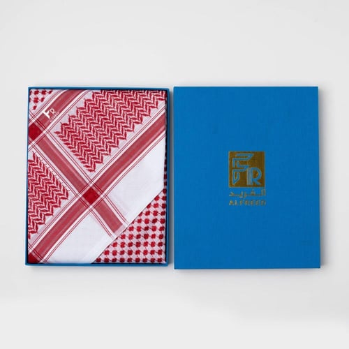 شماغ الفريد احمر اصدار خاص S603