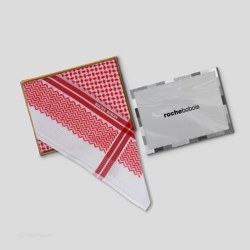 بكج الاناقة شماغ مارتيل ابيض شماغ وروش بوبوا برايم...