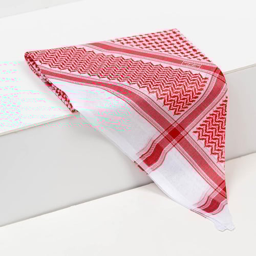 شماغ بروجية شلش أحمر زنبقي 2