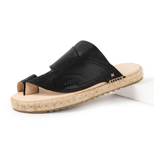 نعال نقوة ماربيا أسود كلاسيك