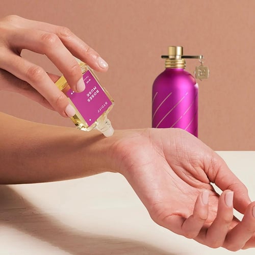 عطر بايدف مسك روز للنساء زيت عطري مركز W48