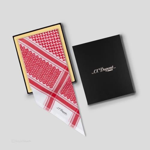 شماغ اس تي ديبون مودرن احمر DA