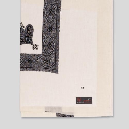 شال الخيالة هندي نقشة واسعة 406-03