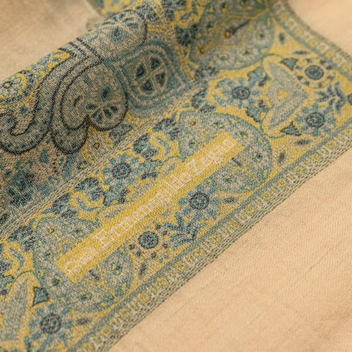 شال Ermenegildo Zegna صوف الفيكونيا فاخر