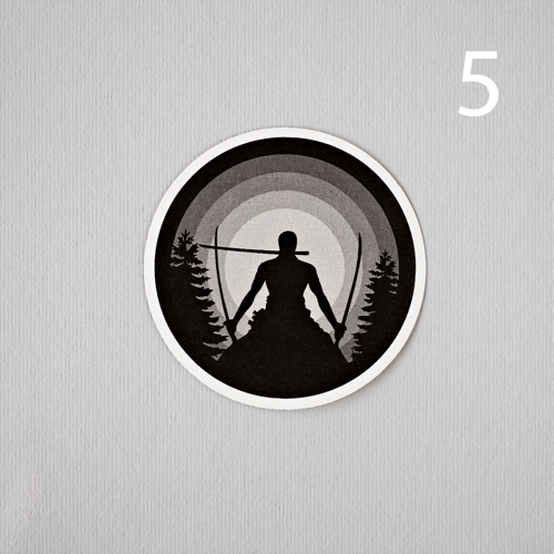 ملصق انمي One Piece