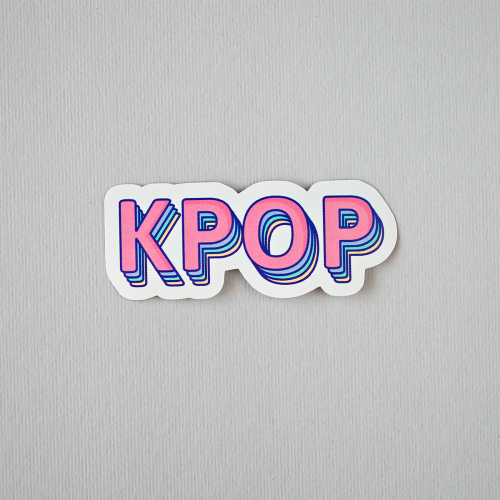 ملصق Kpop