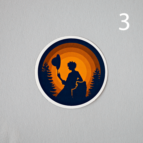 ملصق انمي One Piece