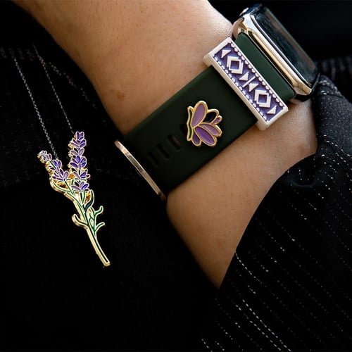 بروش غصن الخزامى