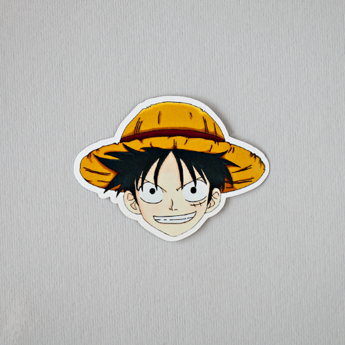 ملصقات رياكشن لوفي