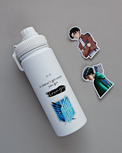 ملصقات شفافة هجوم العمالقة