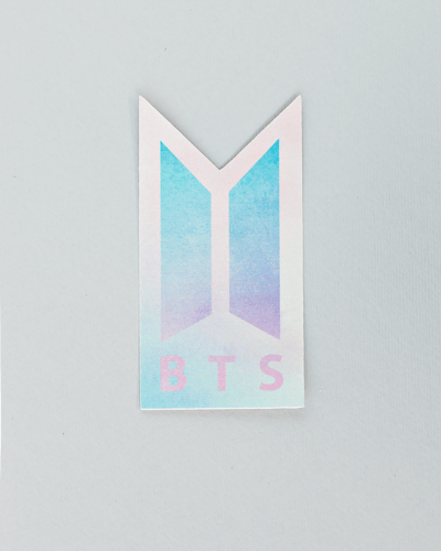 ملصق شعار bts