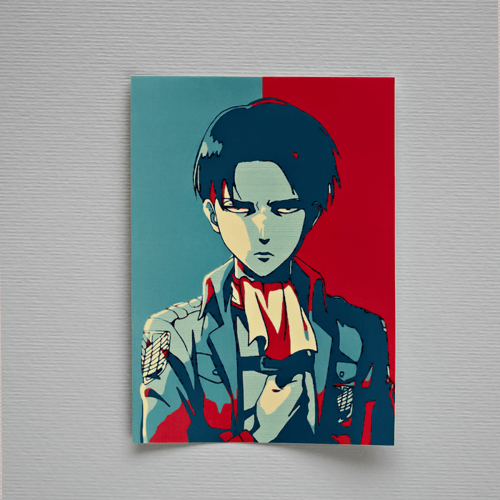 ملصقات ليفاي أكرمان