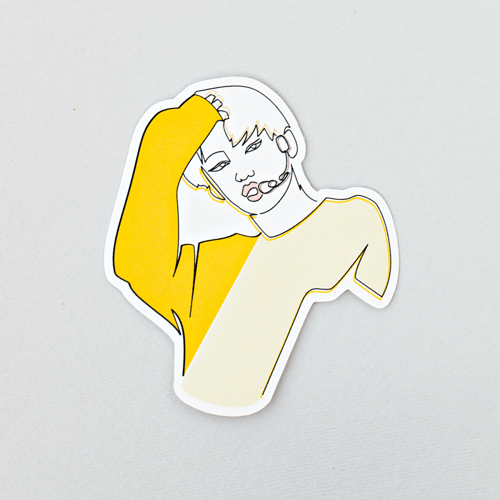 ملصق مغني k-pop