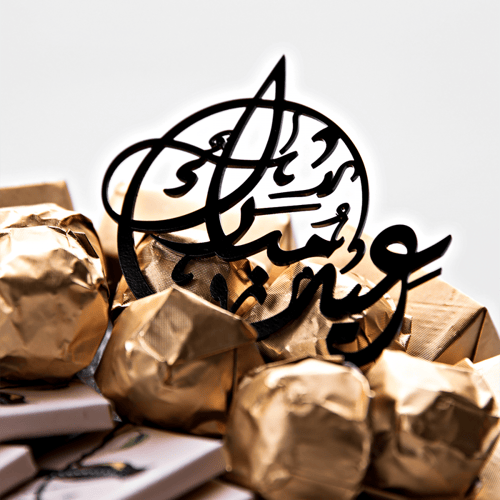 تاق معدني عيد مبارك