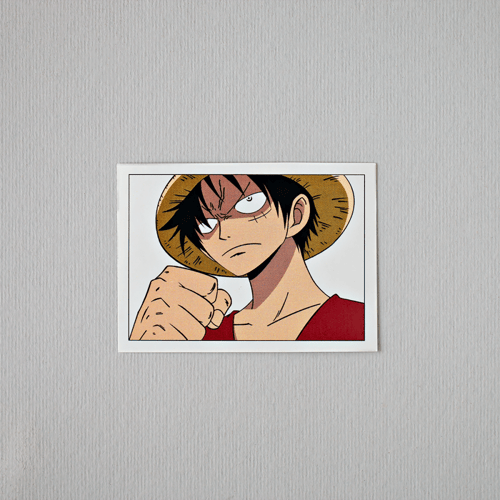 ملصقات رياكشنات لوفي