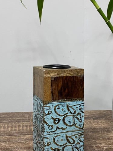 مبخر الحروف العربية الخشبي (كبير)