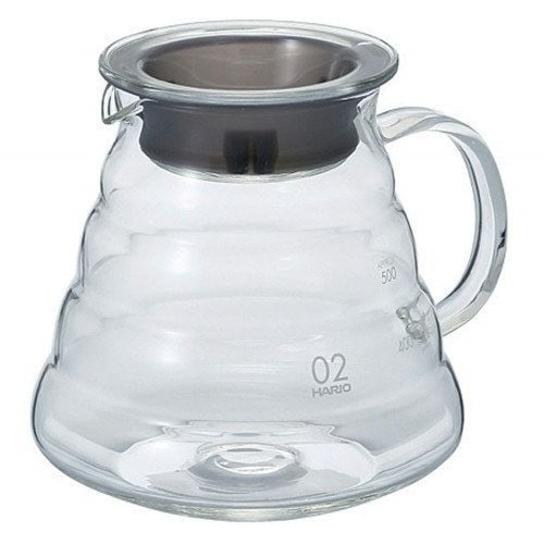 سيرفر V60 زجاجي 500ml- مقاس 02