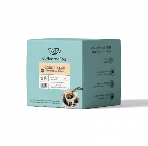 قهوة مقطرة المناخة (بليند)