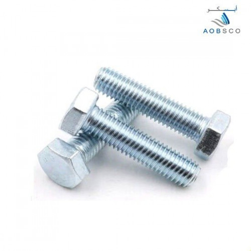 DIN558, Hex Bolt , White Zinc Plated, Grade 4.8, S...