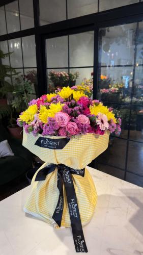Yellow checkered-كاروهات اصفر