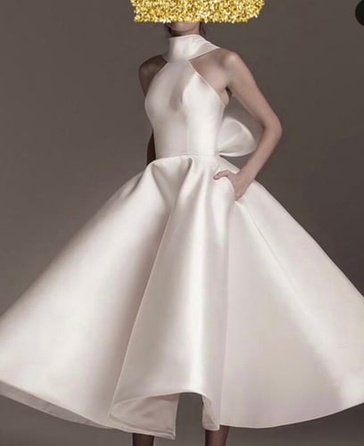 blanc dress
