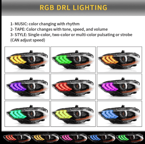 طقم شمعات موستنق 18-23 RGB