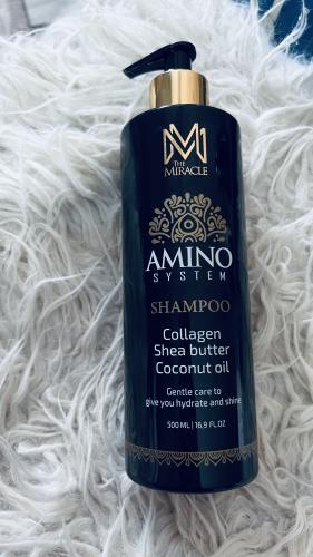 شامبو المعجزة أمينو بخلاصة الكيراتين والكولاجين وز...