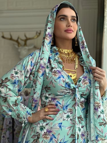 مخور اماراتي تيفاني مشجر حرير بيور