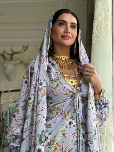 مخور اماراتي موف مشجر حرير بيور