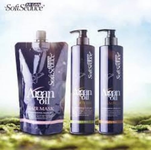 مجموعه عناية يومية باكولاجين وزيت لارجان من سفت سي...