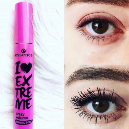 مسكرة ايسنس الورديه كريزي ڤوليوم