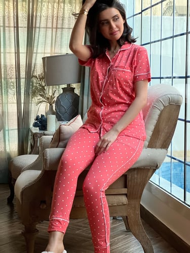 بجامة صيفي فوشي منقط قطن بنجلاديشي رقم 9