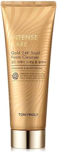 منظف رغوة الحلزون الذهبي 24 قيراط للعناية المكثفة...