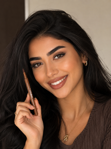 محدد شفايف + تنت اللون لحمي ثابت ويدوم طويلاً رقم...