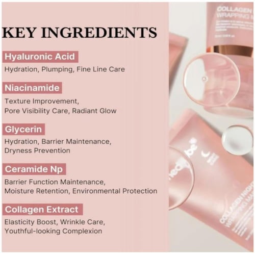 قناع الكولاجين الليلي من ميديكيوب أصلي 100%