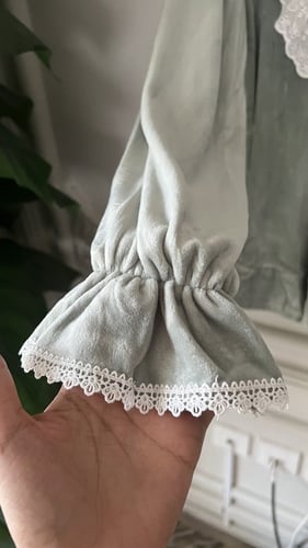 بجامة الأميرات شتوية مخمل أنيقة